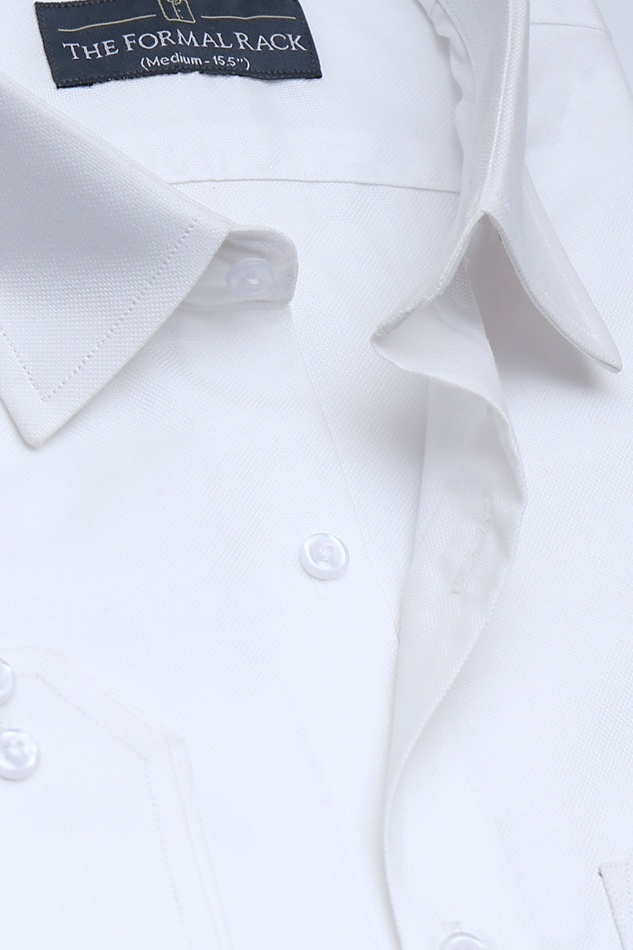 White Bubble Dobby Shirt